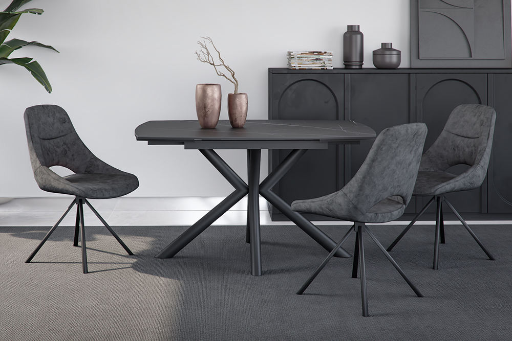 Стол CARMEN 140 PIETRA GREY CER