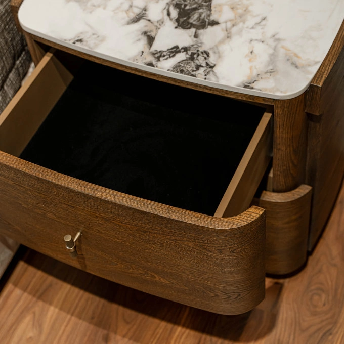 Прикроватная тумбочка Натуральный шпон FRATELLI BARRI 