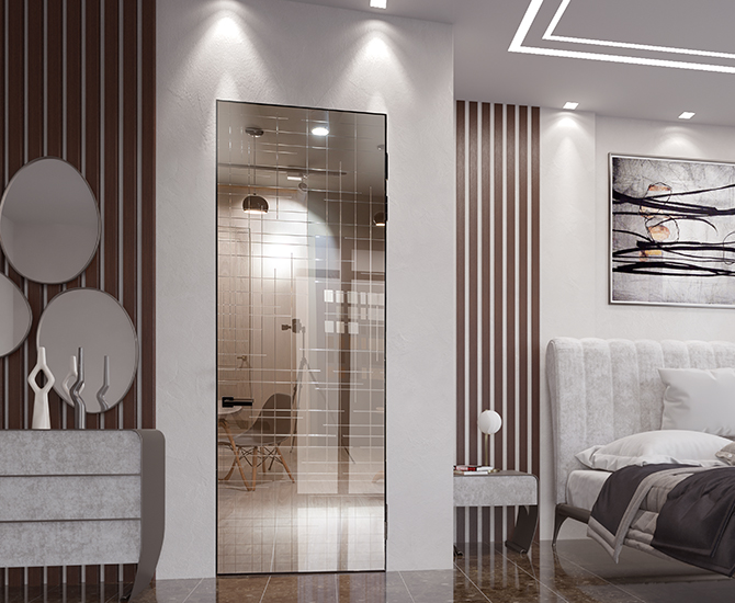 Алюминиевые двери